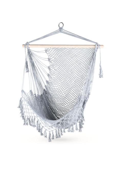 Крісло-гамак Outtec Boho підвісне сірий Київ - фото 1