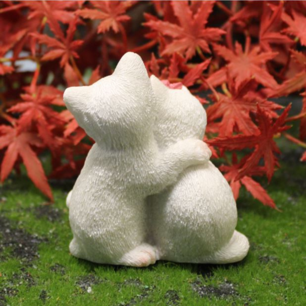 Декоративные фигурки пара Котиков для миниатюры, моделирования, интерьерных композиций, флорариума Одесса - изображение 4