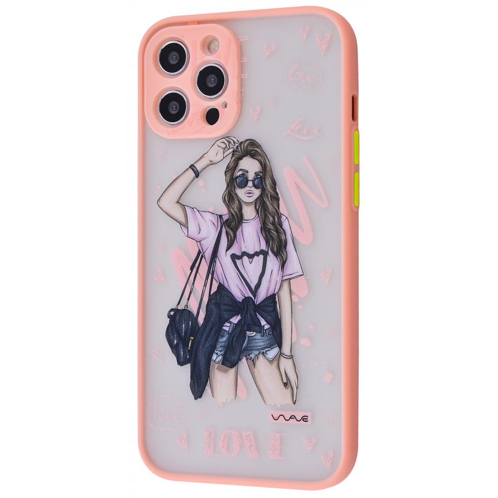 Чохол для Apple Iphone 12 Pro Max персиковий BX-30 Івано-Франківськ - фото 1