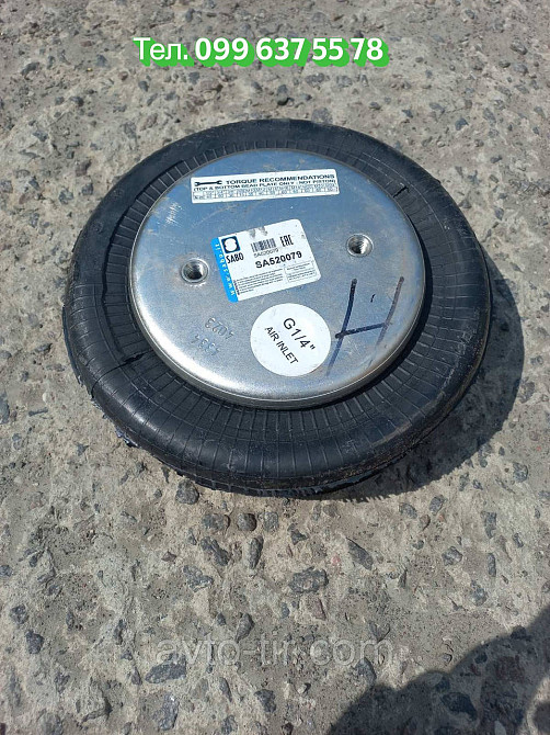 Подушка бублик двойной (SABO Италия) SAF SCHMITZ ROR BPW отверстия параллельно Луцк - изображение 5