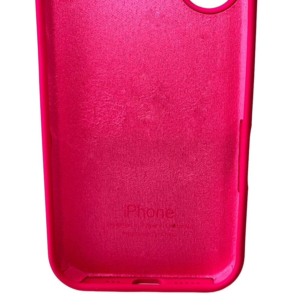 Чохол для смартфона Silicone Full Case AA Open Cam for Apple iPhone 16 23,Shiny Pink Киев - изображение 5