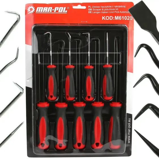 Набір MAR-POL M61020 – зручний комплект для зняття ущільнювачів, Польща Львів