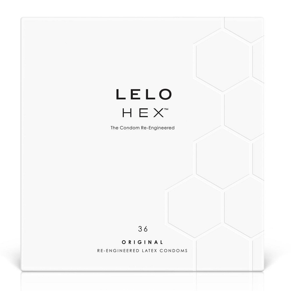 Презервативи LELO HEX Condoms Original 36 Pack, тонкі та суперміцні Sex Aura Київ - фото 1