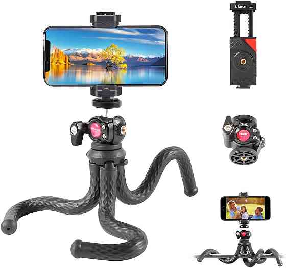 Штатив гибкий для телефона мини осьминог 36см ULANZI FT-01 Киев