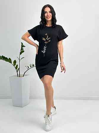 Летнее платье мини с принтом Glide Киев