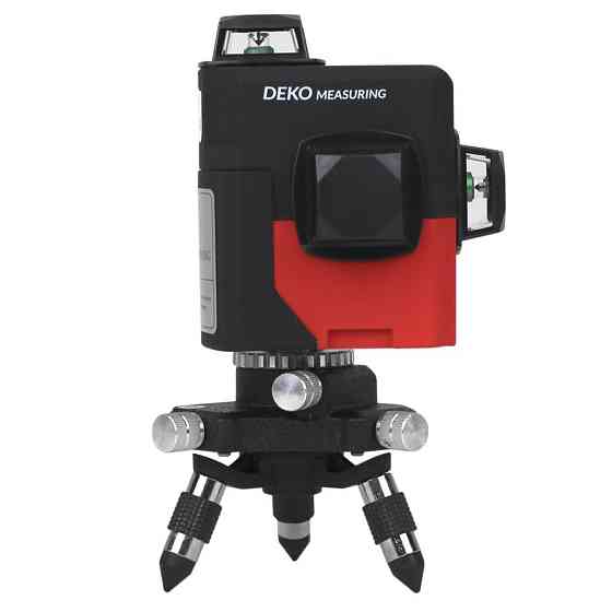 Лазерный уровень 3D DEKO 12164 12 линий Киев