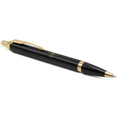 Ручка шариковая Parker IM 17 ARMY Black GT BP Эмблема ВСУ (22032_W001y) Винница