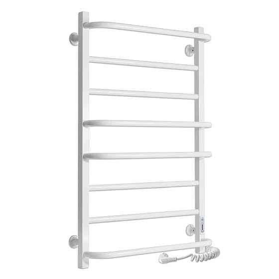 Електричний полотенцесушитель Laris Зебра Комфорт ЧК8 500Х800 Е білий Київ