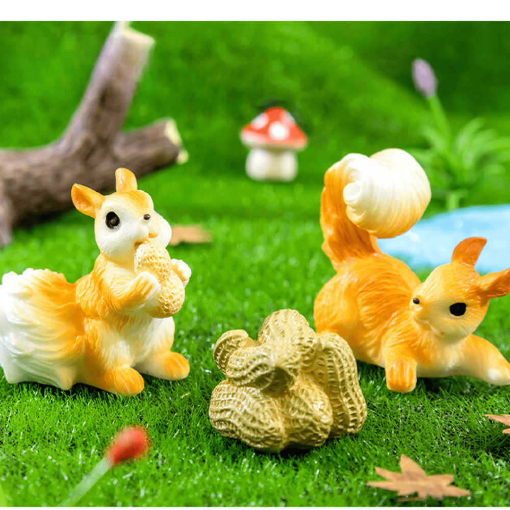 Декоративна фігурка Білочка для флораріуму, декору, міні-саду, мікроландшафту, мініатюри і творчості Одеса - фото 6