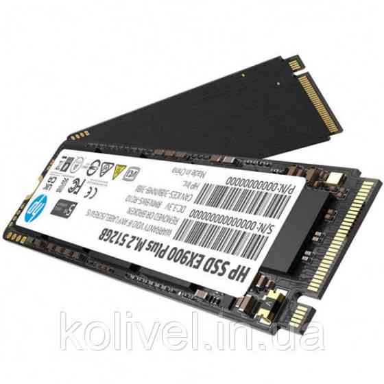 SSD 500GB HP EX900 Plus M.2 2280 PCI Ex Gen3 x4 3D NAND, Retail (35M33AA) Київ