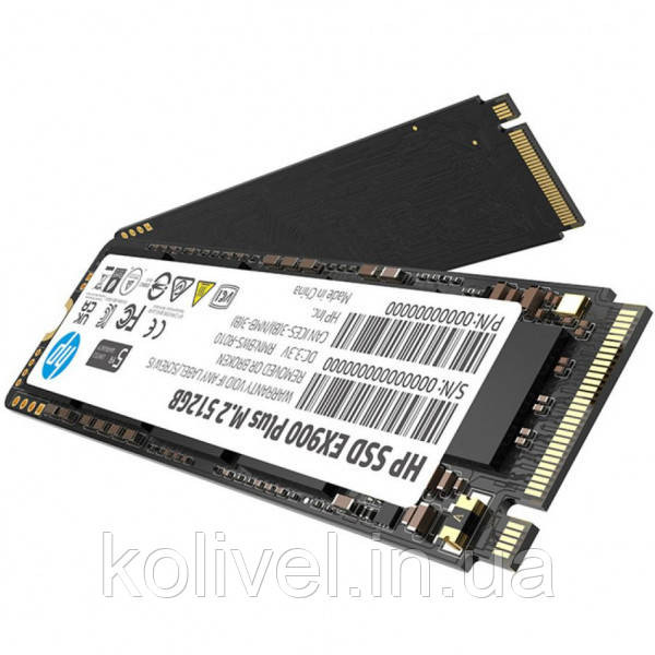 SSD 500GB HP EX900 Plus M.2 2280 PCI Ex Gen3 x4 3D NAND, Retail (35M33AA) Київ - фото 4