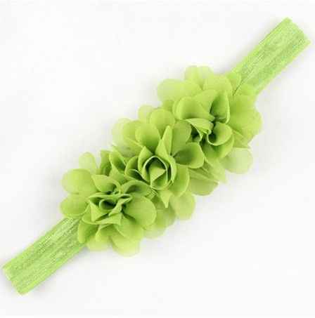 Дитяча пов'язка на голову 38-54 см салатовий Київ - фото 1