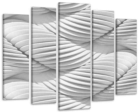 Модульная картина Абстракция  Art-320_5 ( 80х118см ) 105x150 см Киев