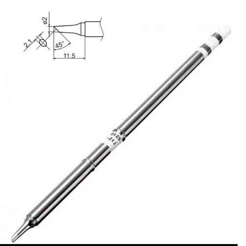 Запасное жало T12-BC2 для паяльников Hakko T12 надежная пайка печатных плат и SMD компонентов Киев