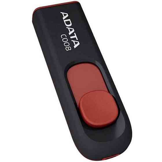 Flash A-DATA USB 2.0 C008 32Gb Black/Red Київ