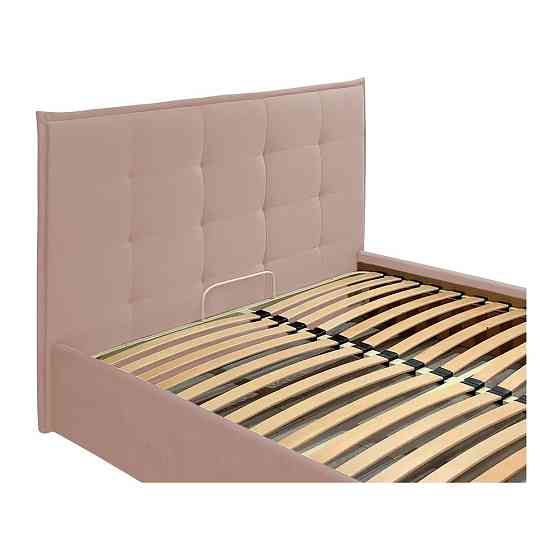 Кровать MonicaDesign Rosto VIP с дополнительной металлической цельносварной рамой 180x200 светло-розовый Киев