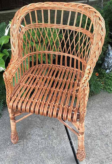 Кресло плетеное с натуральной лозы Киев - изображение 3