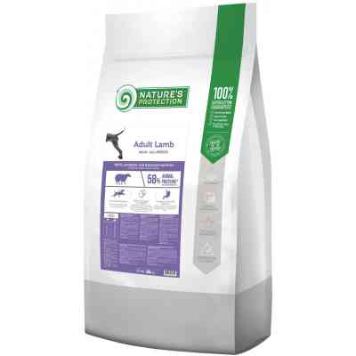 Сухой корм для собак Nature's Protection Adult Lamb All breeds 18 кг (NPB46030) Винница