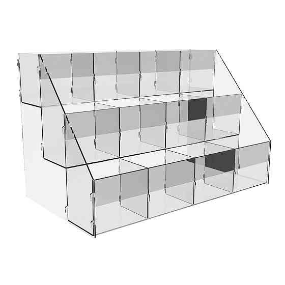 Подставка EKOSTAR для ручек и карандашей 3 яруса 12 ячеек 248х390х223 Киев