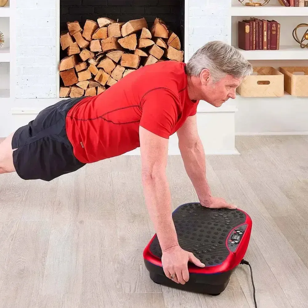 Виброплатформа для тренировок + пульт, до 120кг, от сети / Вибрационная платформа для похудения Коломия - фото 3