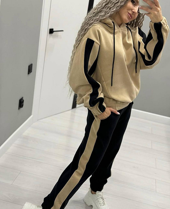 Женский спортивный костюм двухсторонний флис dabl Турция Одесса - изображение 1