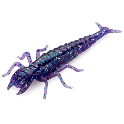 Силикон рыболовный FishUP Diving Bug 2" 060 - Dark Violet/Peacock&Silver (8шт/уп) (1864.04.64) Винница - изображение 1