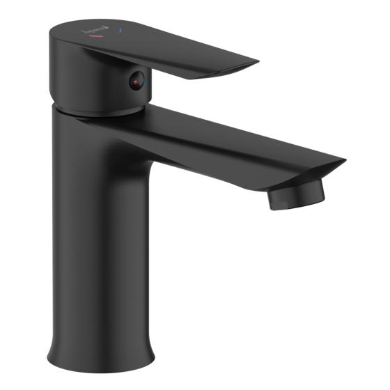 Змішувач для умивальника IMPRESE VACLAV чорний мат, 35 мм Київ