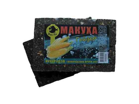 Макуха пресована кукурудза 300 г ГЕЙЗЕР 80004 ТМ HAPPY FISH Київ