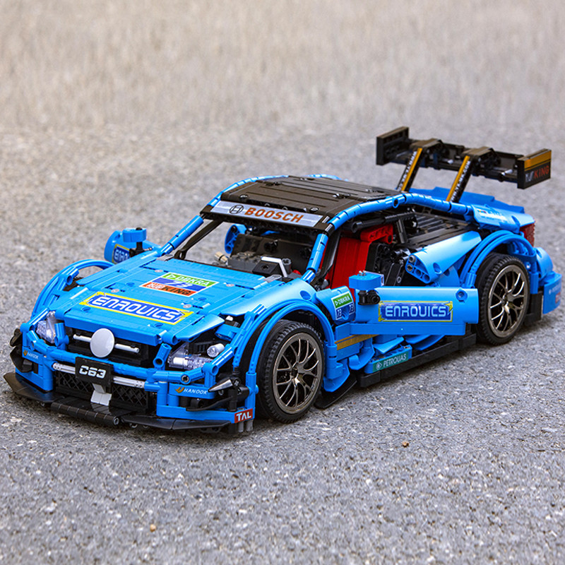 Детский конструктор cпортивный автомобиль Mercedes Benz C63 на радиоуправлении 1:8  на 1989 дет. MOULD KING Каменец-Подольский - изображение 7