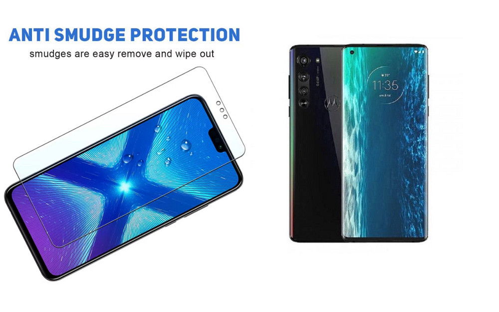 Захисне скло NeoGlass для Motorola Edge 5G XT2063-3 – надпрозоре та стійке Київ - фото 3