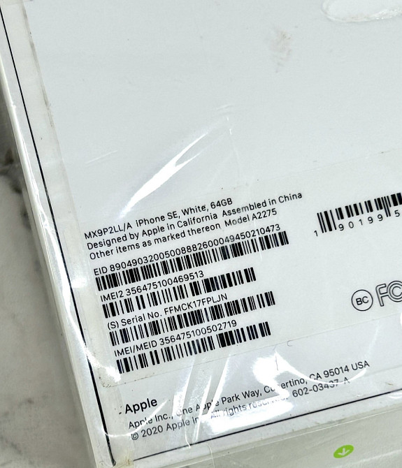 Новий, запакований, неактивований, офіційний IPhone SE-2020 (SE-2 Gen./SE-2го покоління) Киев - изображение 2