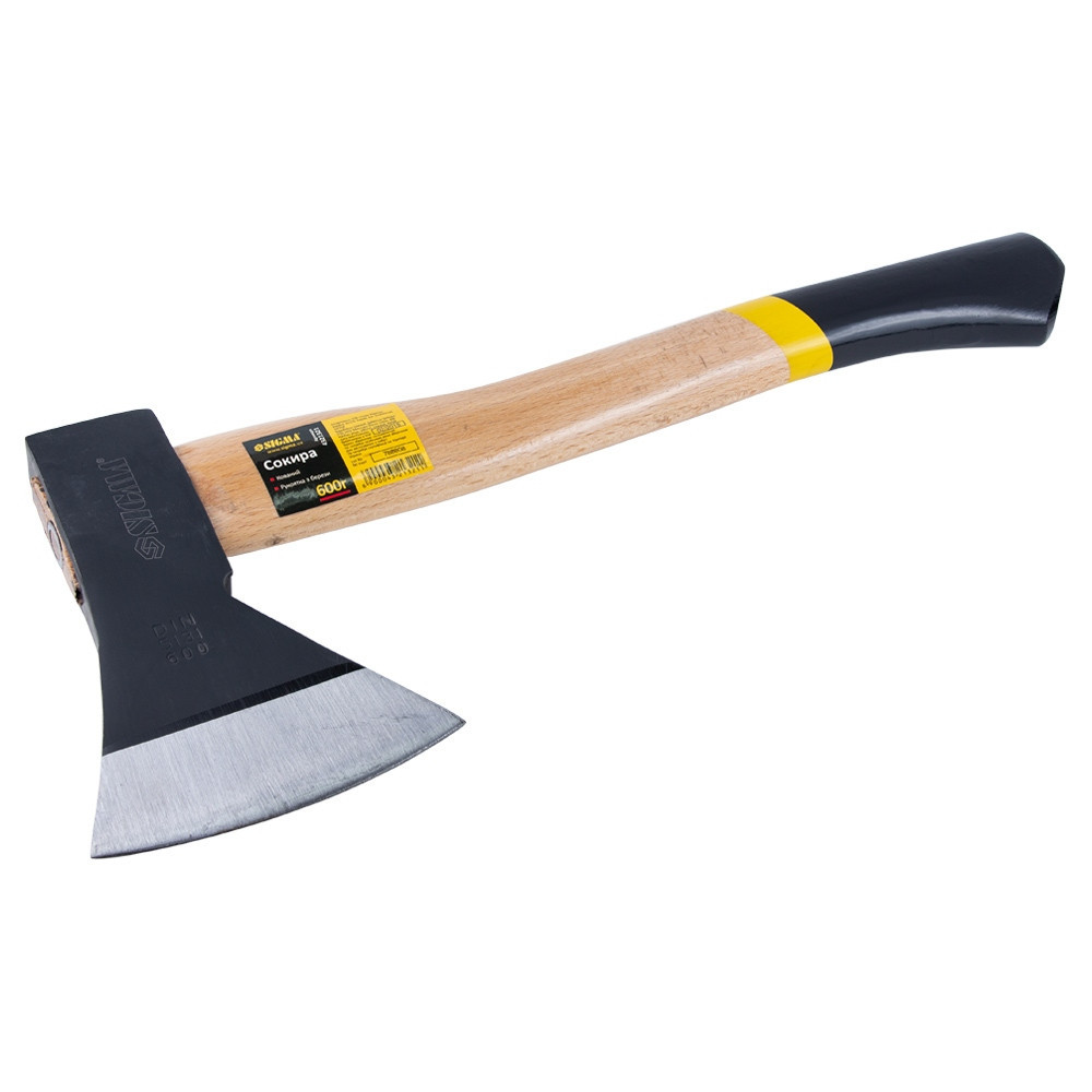 Сокира 600г дерев'яна ручка (береза) SIGMA (4321321) Рівне - фото 2