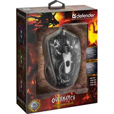 Мышка Defender Overmatch GM-069 USB Black (52069) Винница