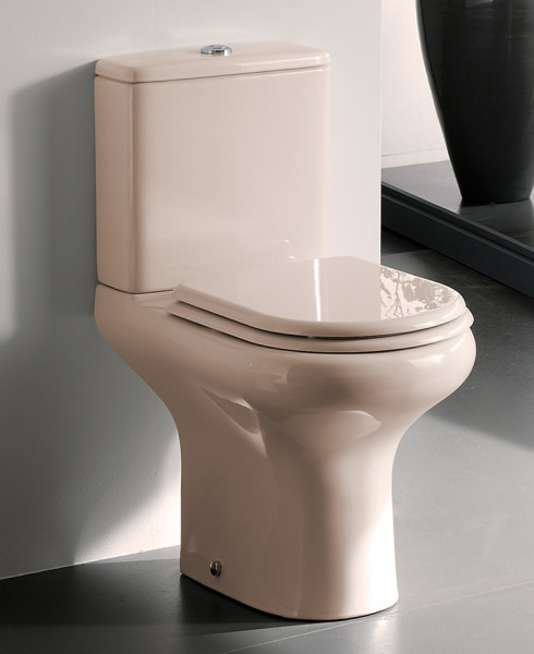 Комплект Compact RAK Ceramics (унітаз бачок кришка АВС) Рожевий Вінниця - фото 1