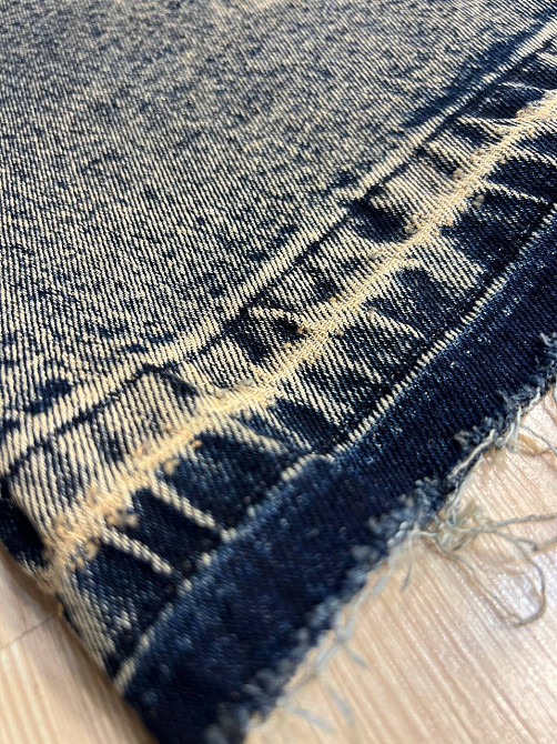 Юбка женская джинсовая ZJY 68007 разрез спереди стрейчевая ниже колена с ремнем темно-синяя, темно-синий, 31, 31, 81 см, 107 см Киев - изображение 19