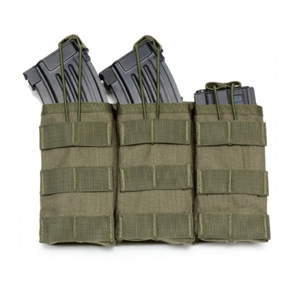 Подсумок, тройной, тактический, под магазины всех типов, система MOLLE Киев - изображение 10