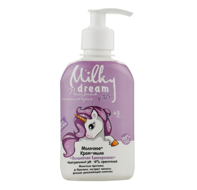 Крем-мило дитяче 250мл Чарівна Єдиноріжка Milky Dream Житомир - фото 1