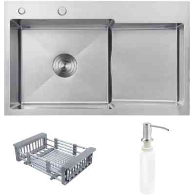 Мийка кухонна Kroner Geburstet-7848LHM (CV030021) Вінниця