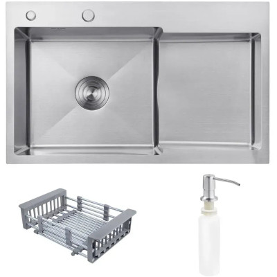 Мийка кухонна Kroner Geburstet-7848LHM (CV030021) Вінниця - фото 1