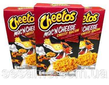 Макароны с сыром Mac'N Cheese CHEESY BACON CHEETOS 168 г (США) Харьков