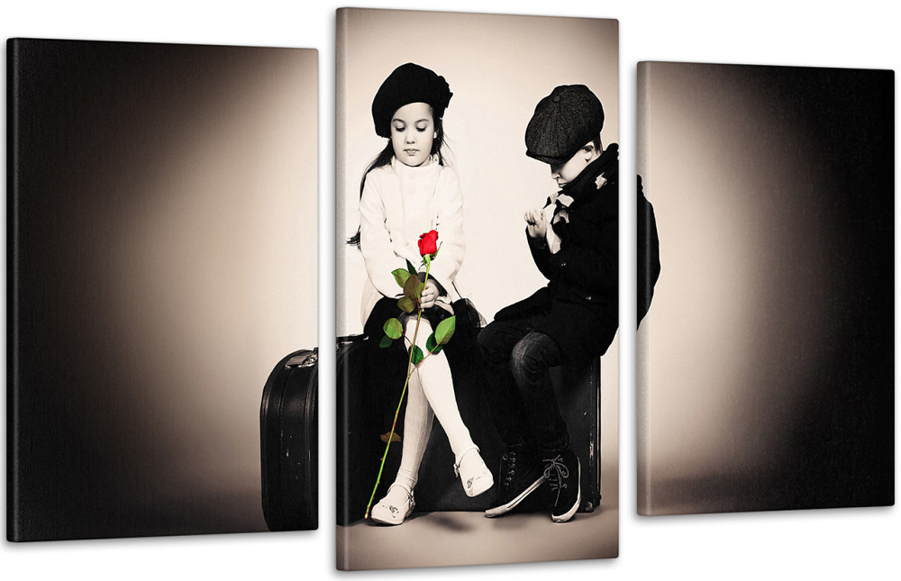 Модульная картина Дети 2  (53x100см)  Art-66_3 Киев - изображение 1