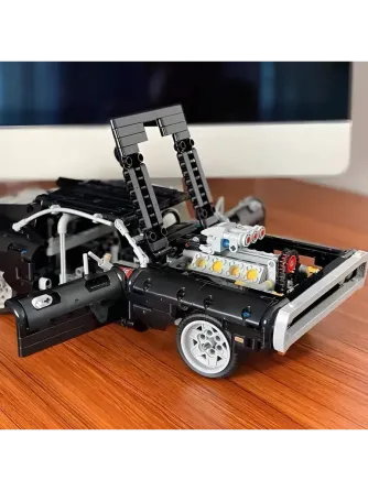 Конструктор Technic Dodge Charger, Домініка Торетто, 1077 деталей сумісний з Lego technic лего Запоріжжя