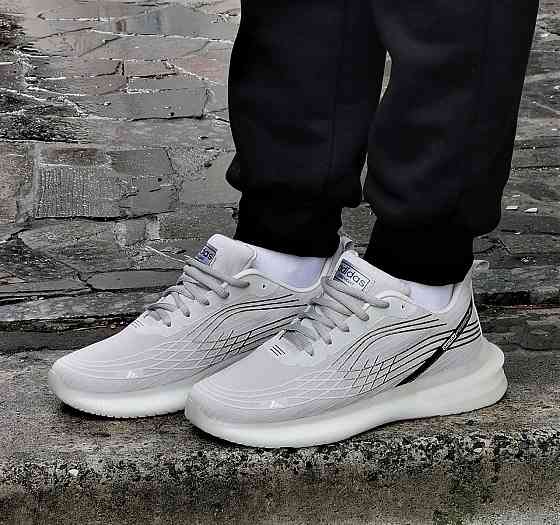 Кроссовки Adidas Серые Мужские Адидас Изи Boost (размеры: 40,41,42,43,44) Днепр