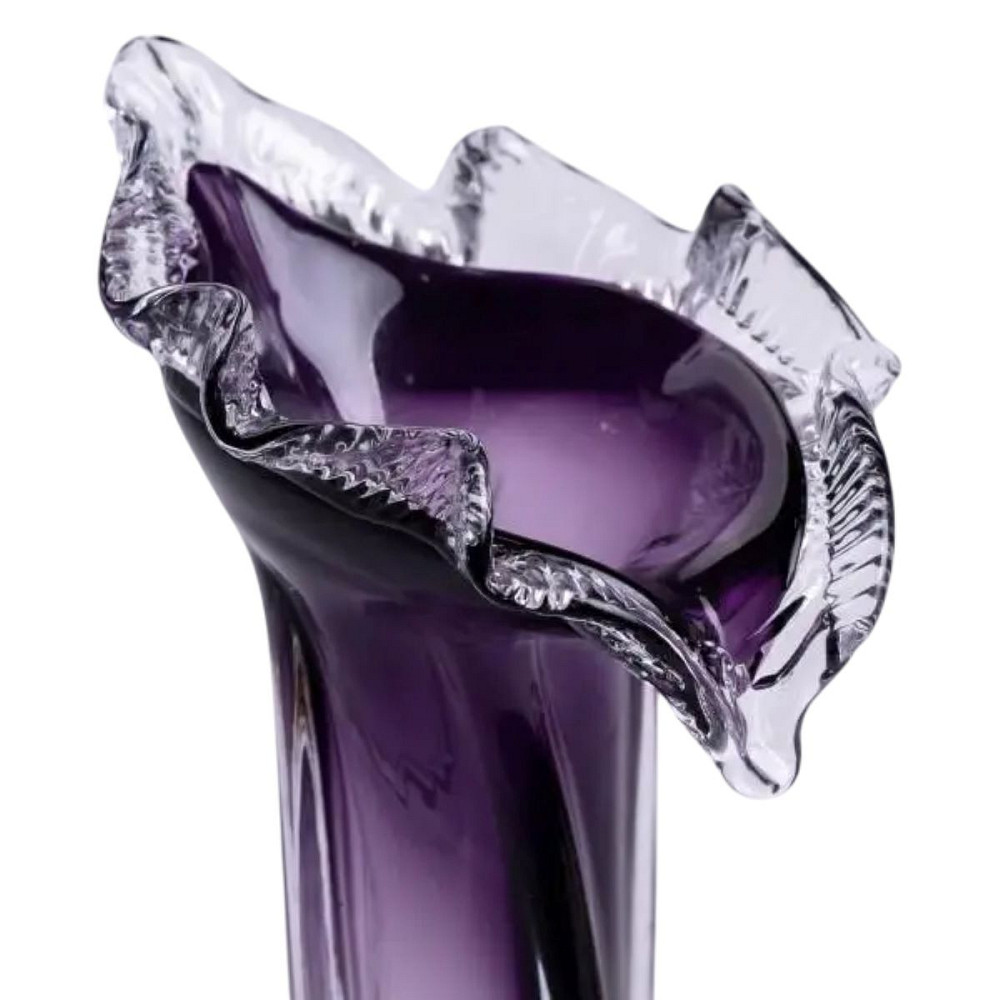 Yiwu Ваза для квітів 20 см декоративна ваза для букета 110 мл Фіолетова HP-9-9 Коломыя - изображение 3