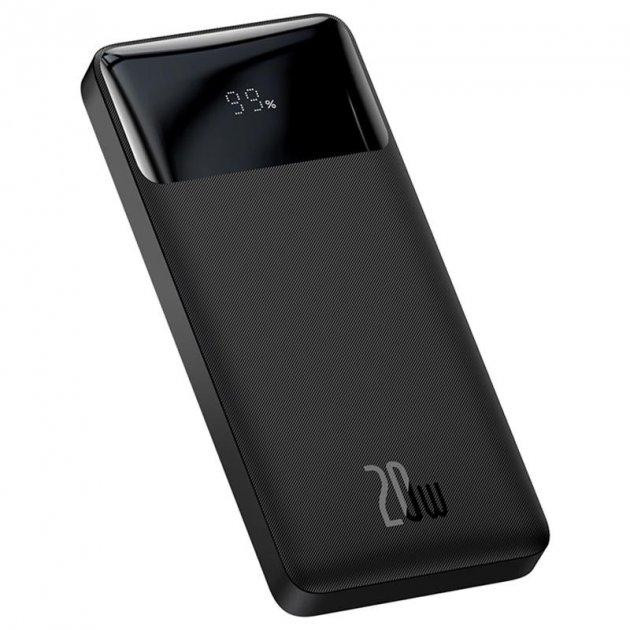 Портативна батарея Power bank Baseus Bipow Digital Display 10000mAh 20W (PPDML-L01) Чорний Вінниця - фото 1