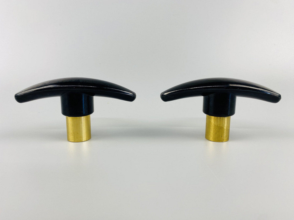 Наконечник важеля універсальний М10, L90 (чорний), латунна втулка різь внутрішня М10 Мукачево - фото 10