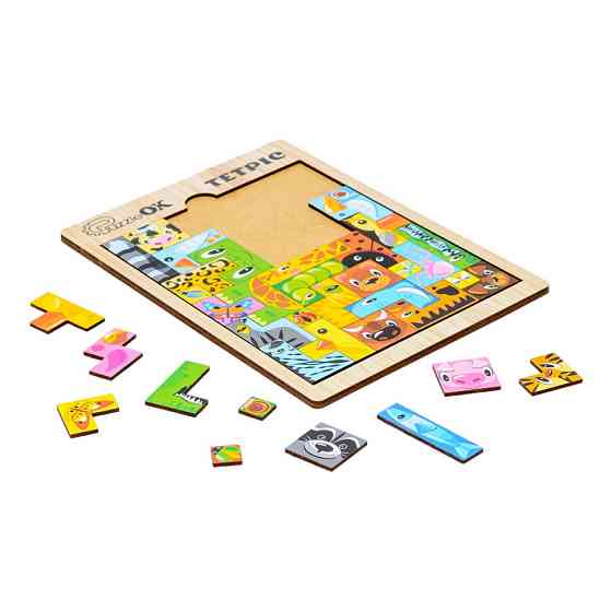 Развивающая деревянная игрушка 