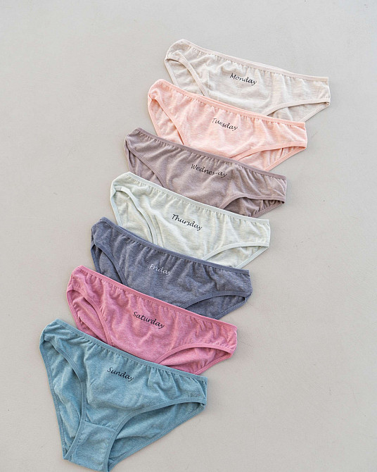 Набір жіночих трусиків упаковка 7 шт Nicoletta 713108 XXL Київ - фото 6