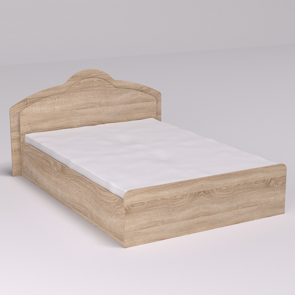 Ліжко Діана двоспальне, Дуб Сонома, 2048х1810х1030 Львів - фото 1