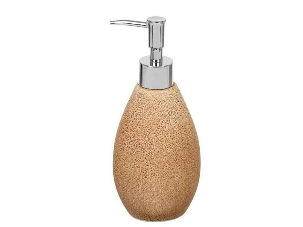 Диспенсер для мила одинарний Rock beige арт.37030BG ТМ VOLVER Київ - фото 1
